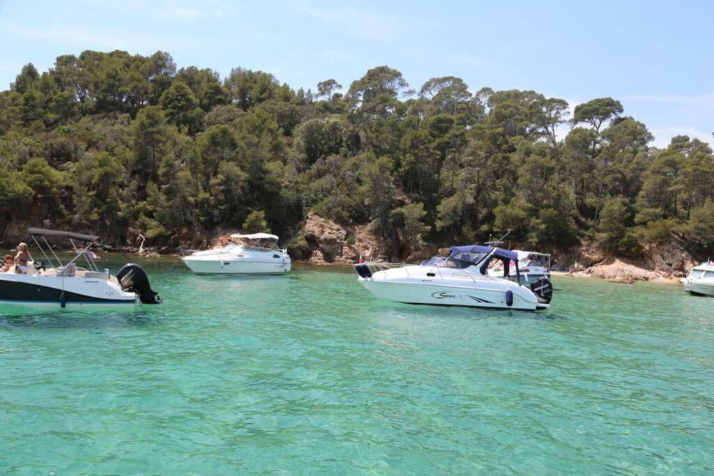 Appartamento T2, climatisé, piscines, près de la mer La Londe-les-Maures Esterno foto